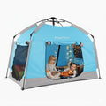 Easy Set Up Kids Playhouse Tent with LED Light Strip - Private Play