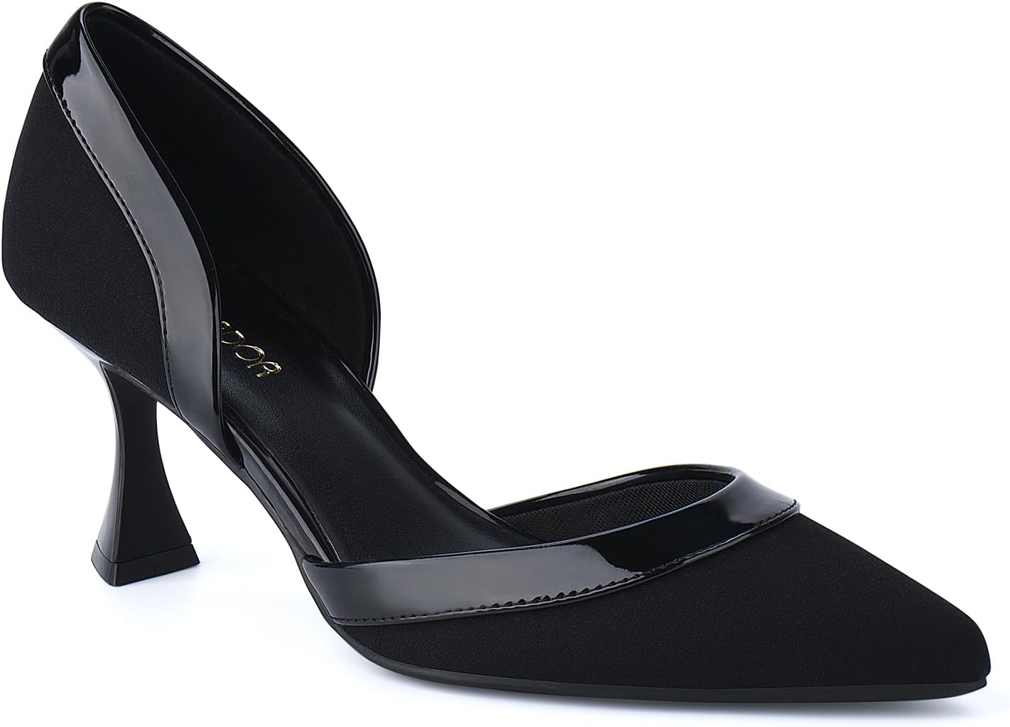 JENN ARDOR Women's Pumps Low Heels for Elegant Occasions