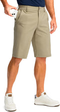 Men's Golf Shorts 11in Inseam - 5 Pockets Stretch Quick Dry