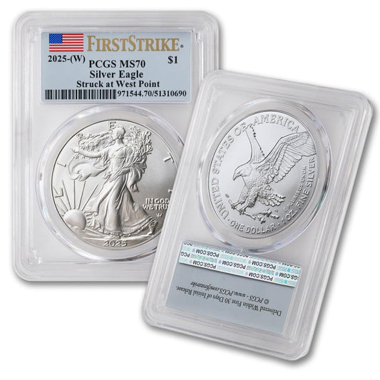 2025 1 oz American Silver Eagle Coin MS-70 First Strike Review