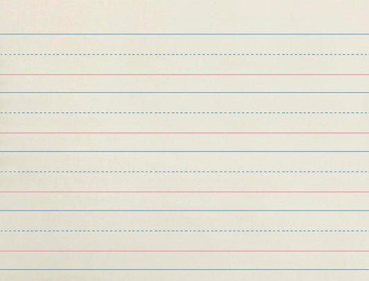 500 Sheets 1-1/8 Inch Ruled White Paper - School Smart