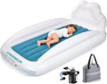 Toddler Air Mattress with Electric Pump - Portable Inflatable Travel