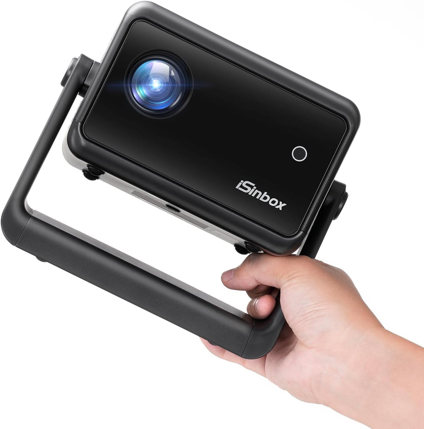 iSinbox Mini Projector: WiFi & Bluetooth, 1080P Portable, 200 Screen, 15000LM Lumens