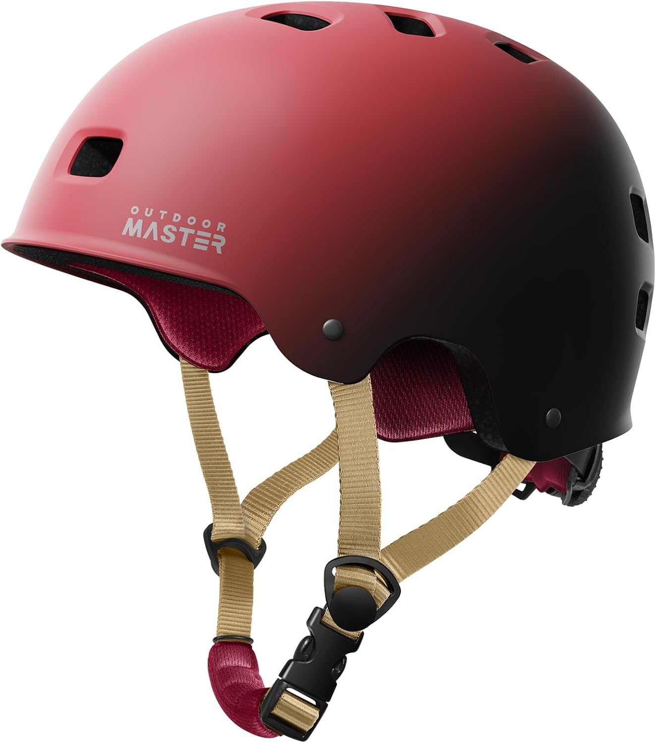 OutdoorMaster Skateboard Cycling Helmet for Multi-Sport Use