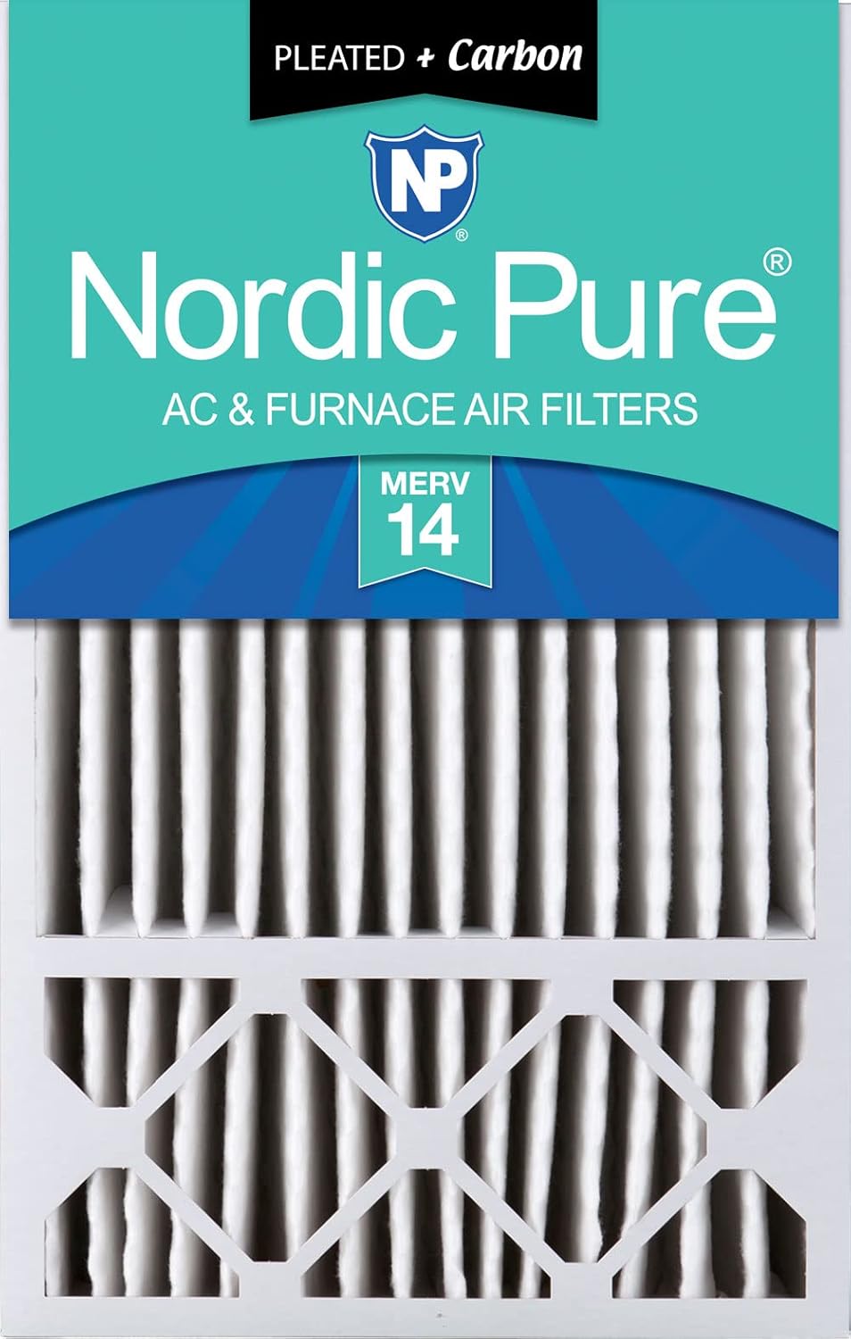 Nordic Pure 16x25x5 Honeywell Replacement Air Filters MERV 14