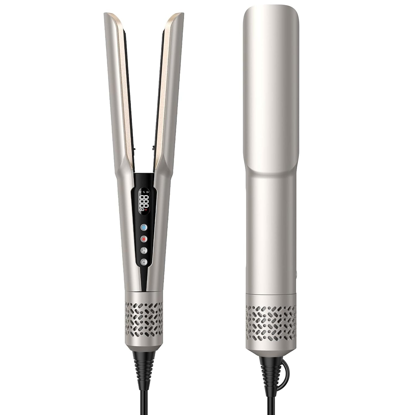 Wet to Dry 2-in-1 Hair Straightener - No Heat Damage