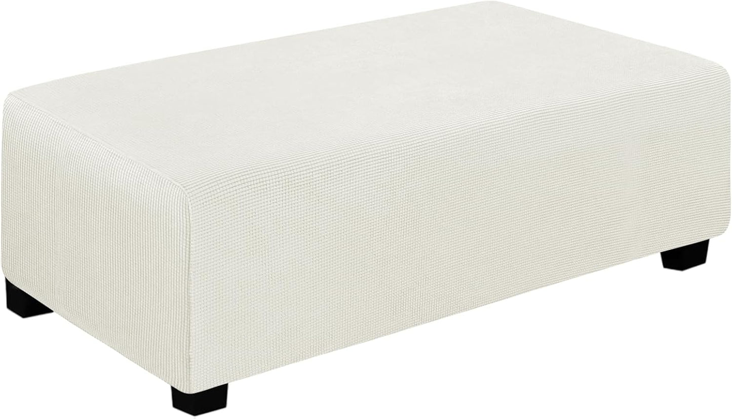 Easy-Going Stretch Ottoman Cover for XX-Large Furniture Protection