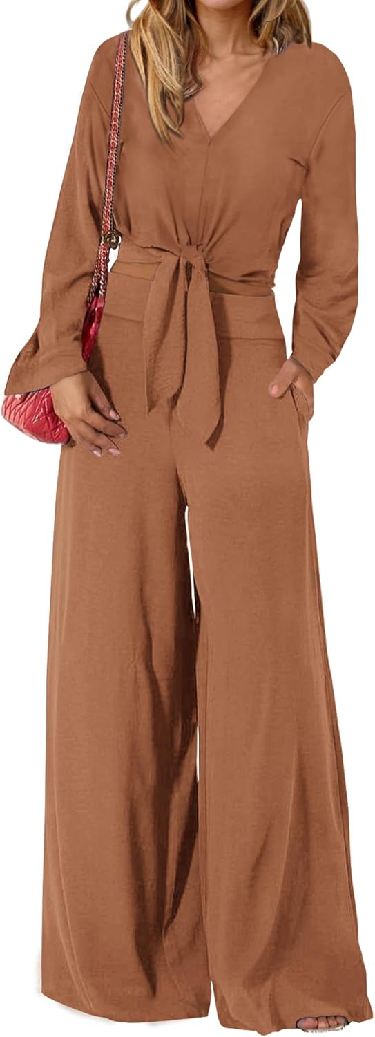 PRETTYGARDEN Women's 2 Piece Outfits for Fall Fashion 2025
