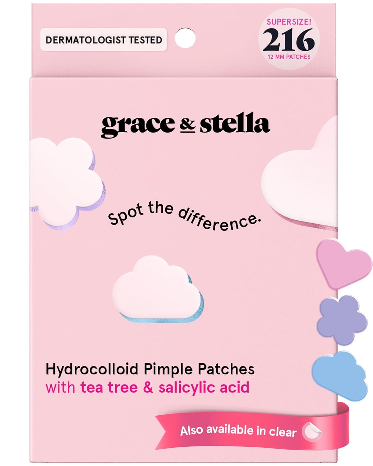 Award Winning Pimple Patches for Face - Hydrocolloid Acne Dots