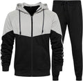MANTORS Men's Hooded Athletic Tracksuit for Casual Comfort