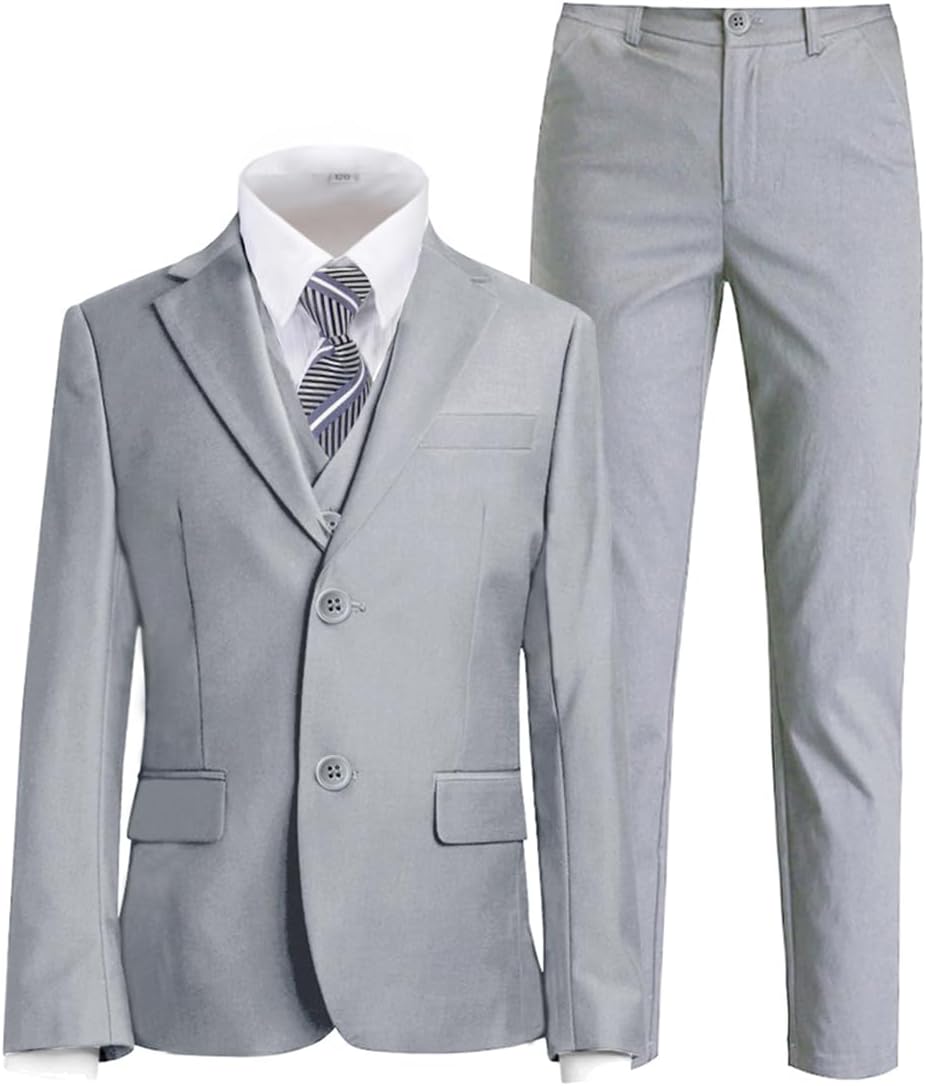 Boys Suit for Kids Tuxedo Set for Weddings and Formal Events