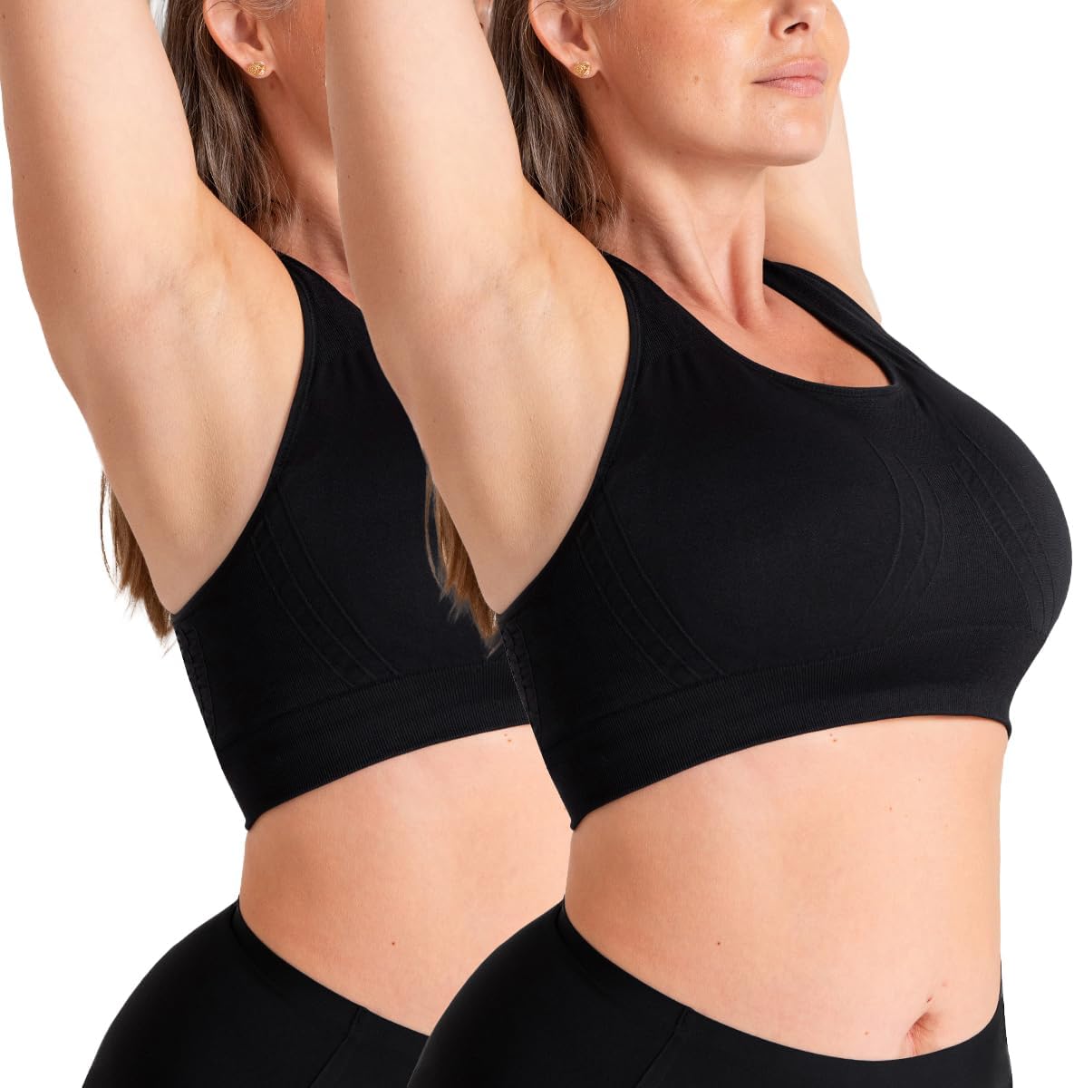 High Support Sports Bras for Women - Comfortable Workout Tops