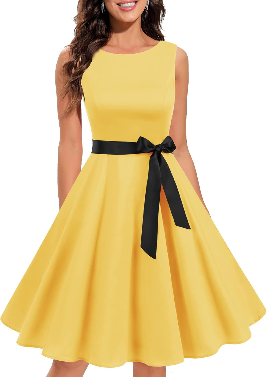 Gardenwed Womens Sleeveless Vintage Cocktail Dress Review