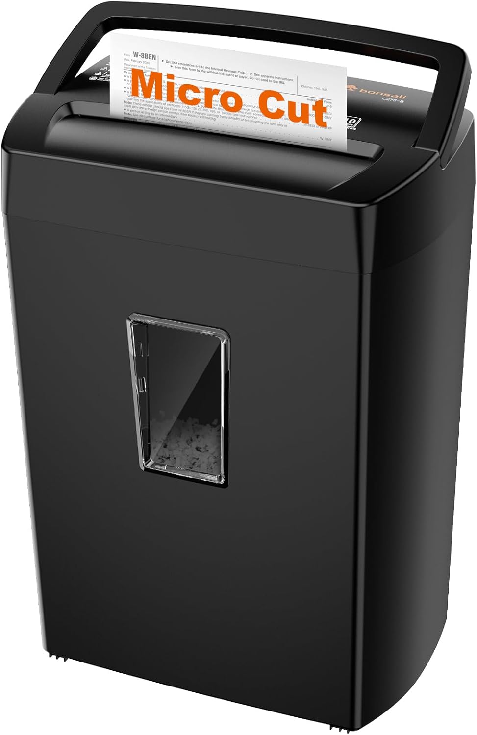 Bonsaii Paper Shredder for Home Office with High Security Features