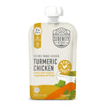 Chicken Puree Pouch with Bone Broth - Savory Turmeric Veggie Blend