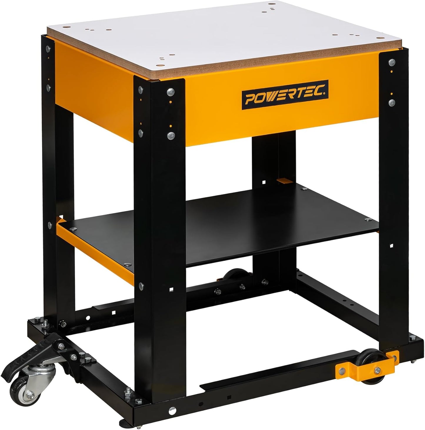 POWERTEC Tool Stand with Wheels for Miter Saw and More