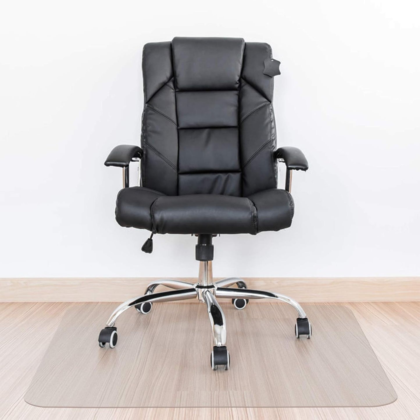 Kuyal Clear Chair Mat for Hard Floors - 48 x 48 in Protection