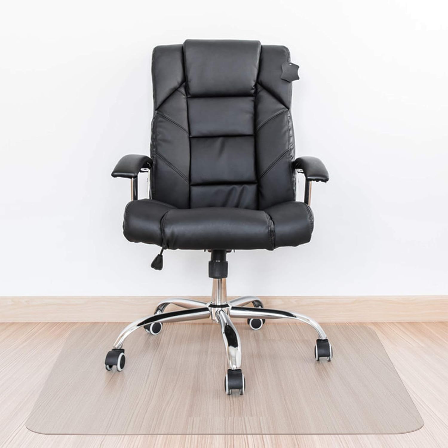 Kuyal Clear Chair Mat for Hard Floors - 48 x 48 in Protection
