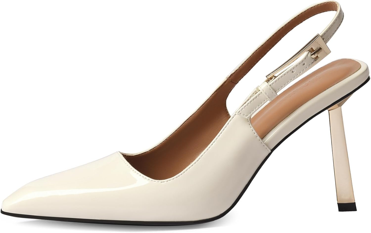 iiimmu Slingback Heels for Women with Stylish Kitten Heels