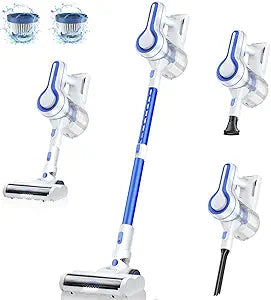 EICOBOT Cordless Vacuum Cleaner with 23Kpa Suction Power