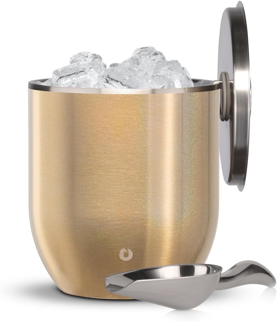 SNOWFOX Plus Premium Vacuum Insulated Ice Bucket for Parties