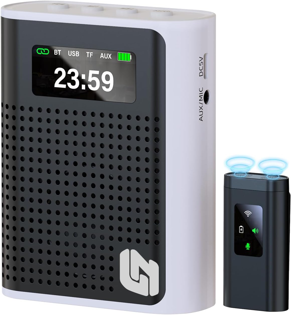 2025 New Upgraded Voice Amplifier Wireless Microphone for Teachers