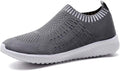 konhill Women's Lightweight Walking Shoes Breathable Slip On durable