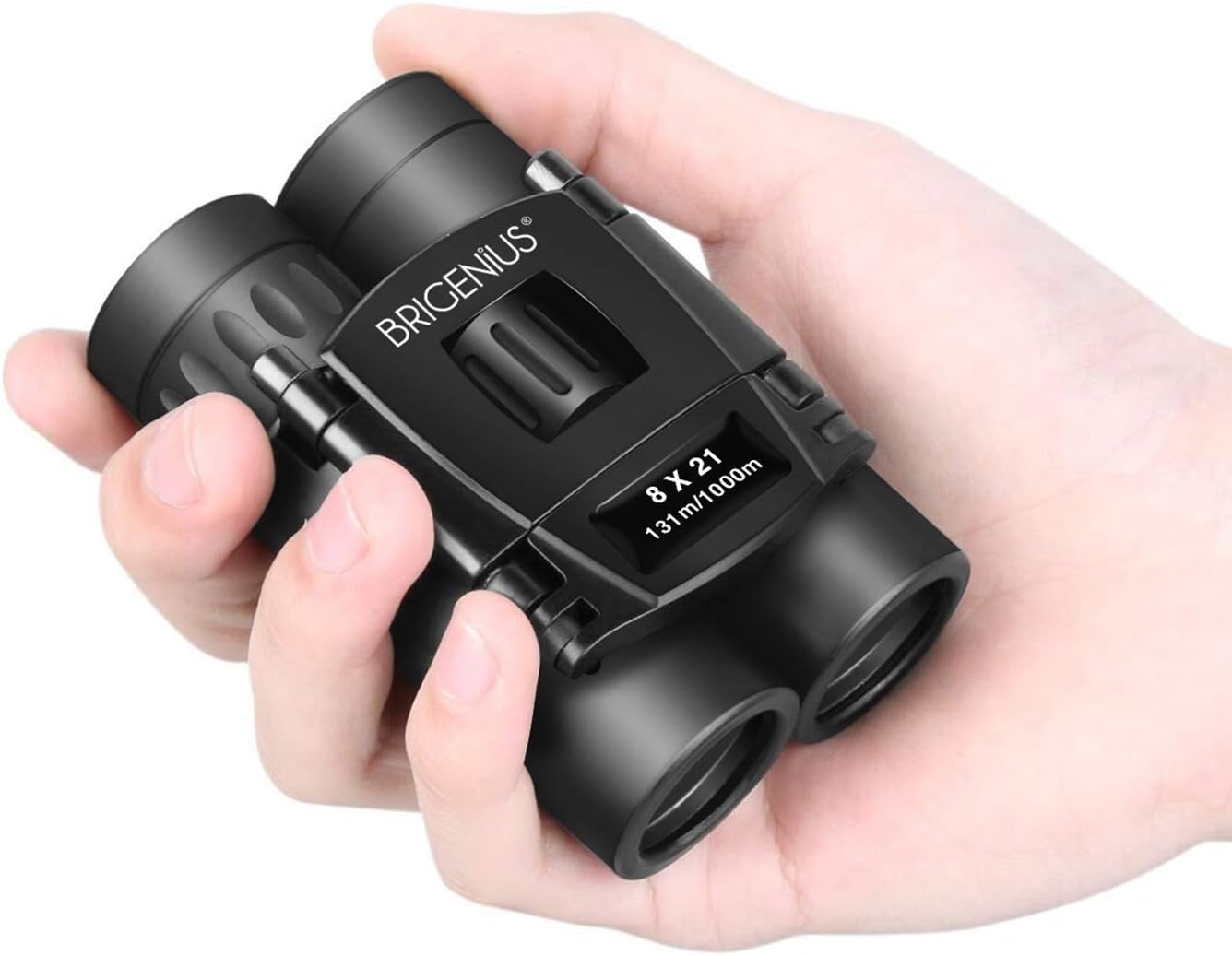 Compact Binoculars 8x21 by BRIGENIUS for Bird Watching