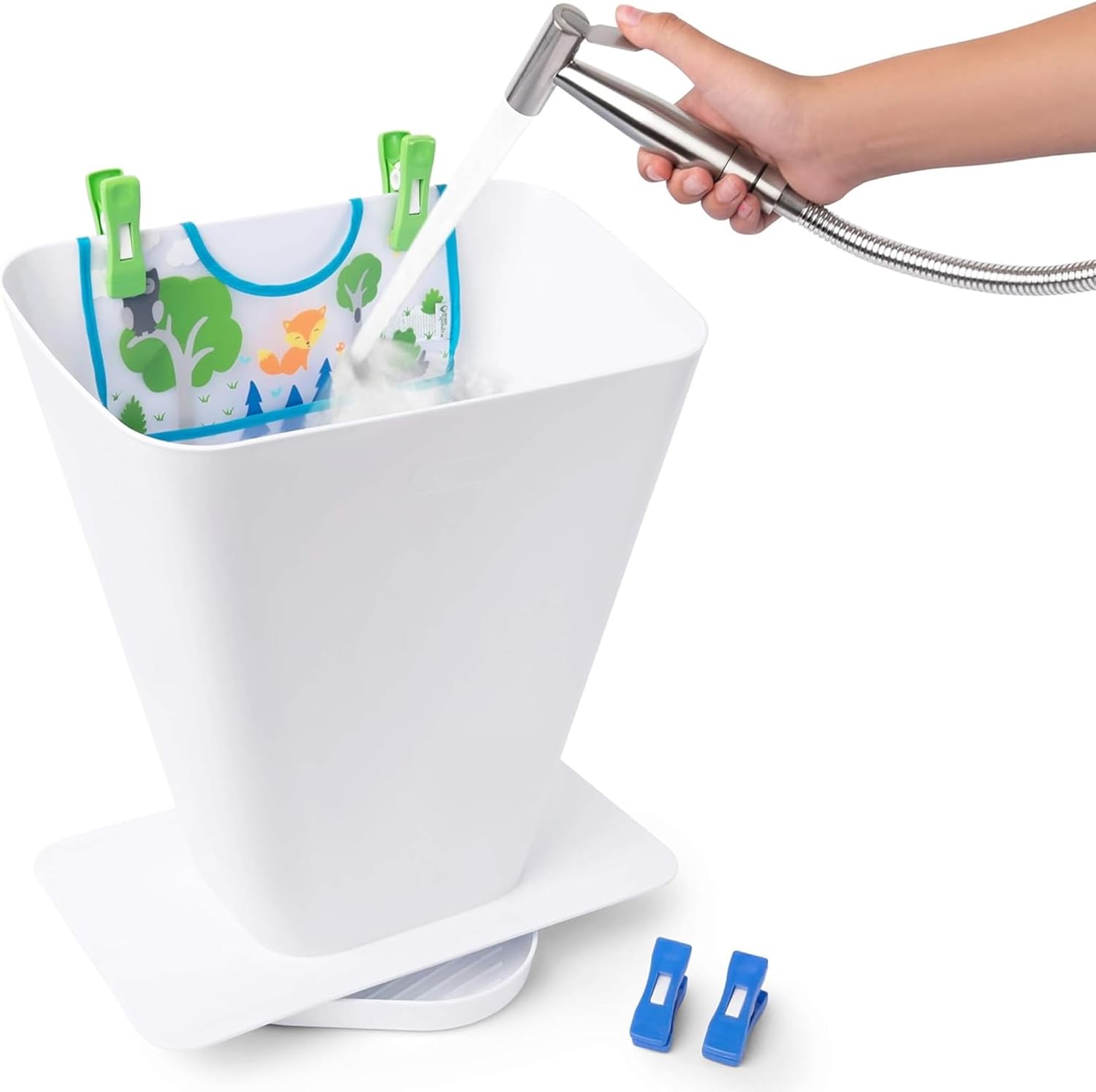 Easy Clean Cloth Diaper Sprayer Bucket