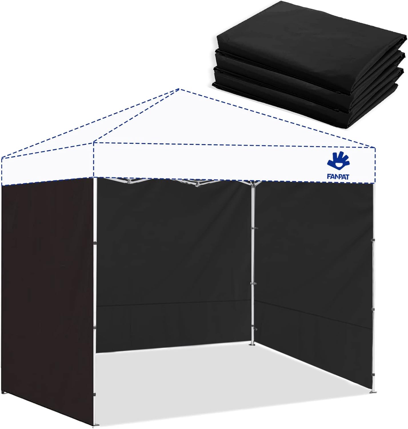 Instant Canopy Tent Sidewalls for 10x10 Canopy Waterproof Use