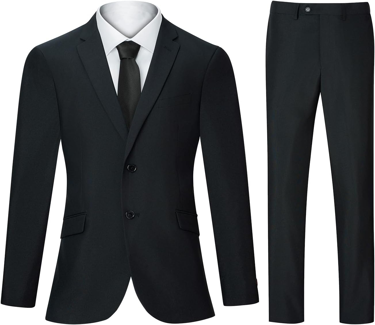 Slim Fit Men's Suit for Weddings, Parties, and Business Events