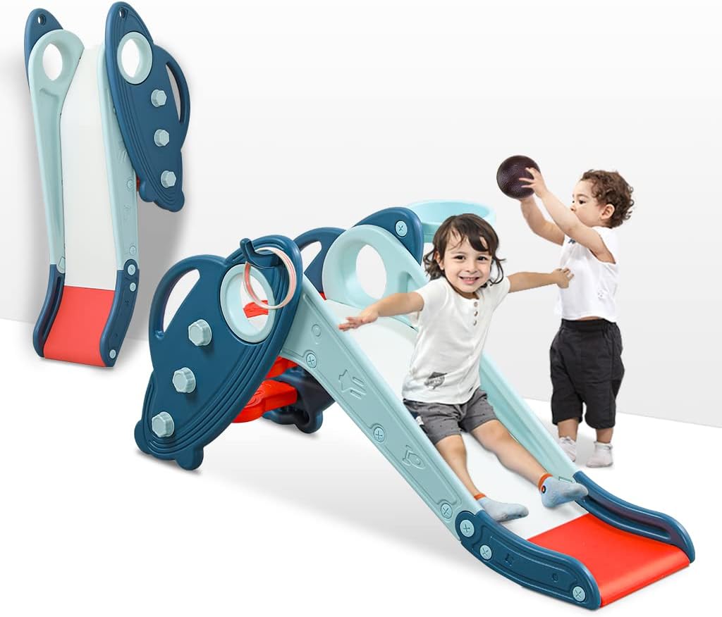Onasti Kids Slide for Toddlers Age 1-3 Indoor Playset Fun