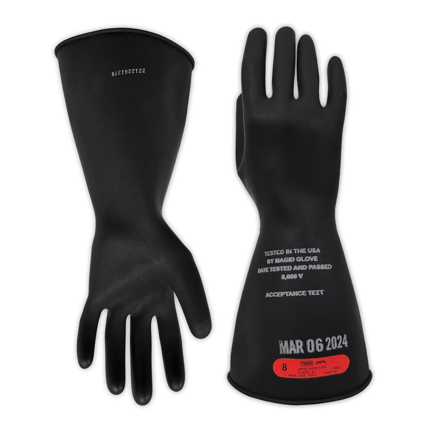 MAGID Insulating Electrical Gloves for Lineman and Electricians