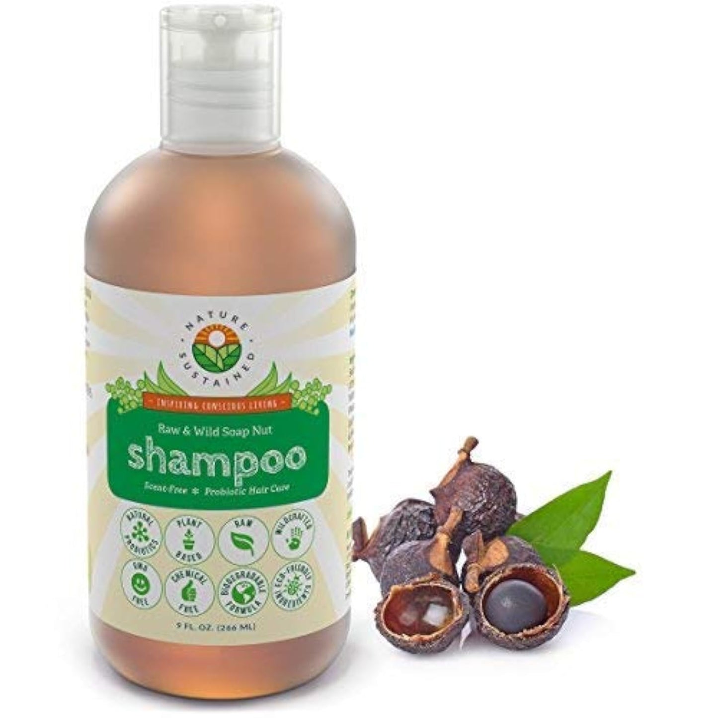 Probiotic Natural Shampoo - Sulfate-Free Relief