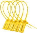 500 Plastic Tamper Seals Zip Ties for Fire Extinguishers - Numbered