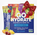 GoHydrate Low Sodium Electrolytes Powder Packets Sugar Free - Instant