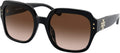 Tory Burch TY7143U Sunglasses Dark Brown Gradient - Chic Square Style