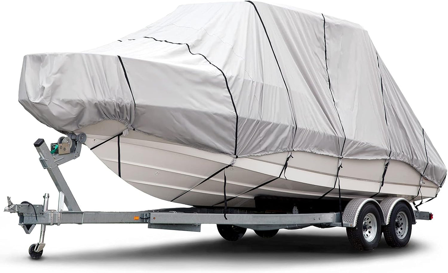 Budge 600 Denier Hard/T-Top Boat Cover for 27ft-28ft Boats