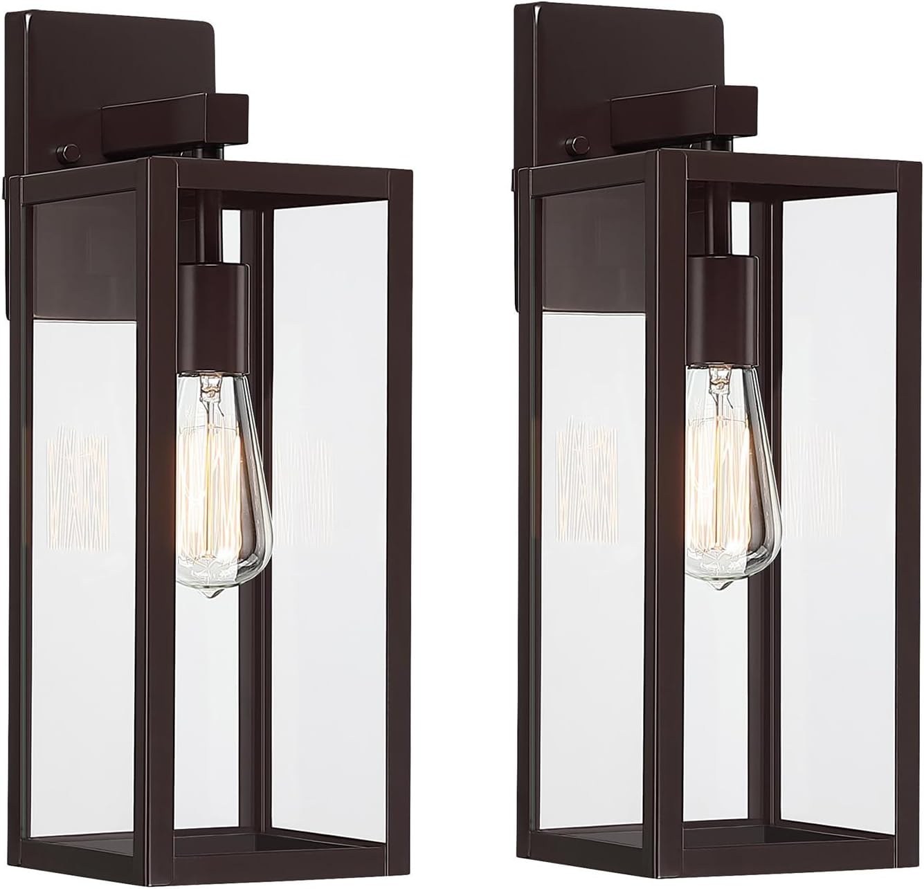 Large Outdoor Sconce Lights - 18 Inch Wall Lanterns for Home