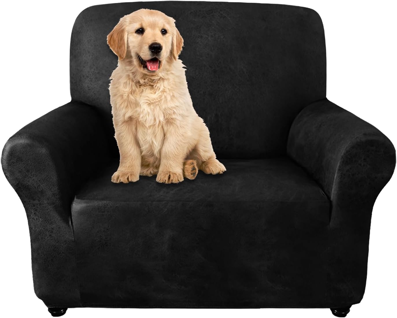Molasofa Chair Covers for Leather Couch - Soft and Washable