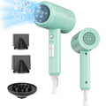 SHRATE Lightweight Ionic Hair Dryer with Diffuser - Fast 1800W Drying