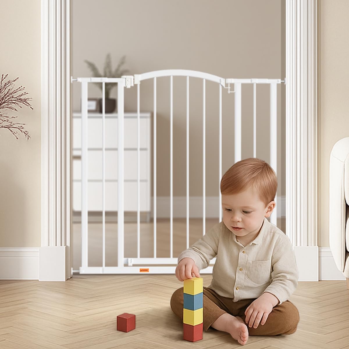 Ozzy & Kazoo Baby Gate 28.5ft to 40ft Adjustable Width