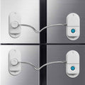 Fingerprint Fridge Lock (2 Pack) - Fast Fingerprint Unlock