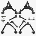 12-Piece Front Steering & Suspension Kit Compatible with Ford Lincoln