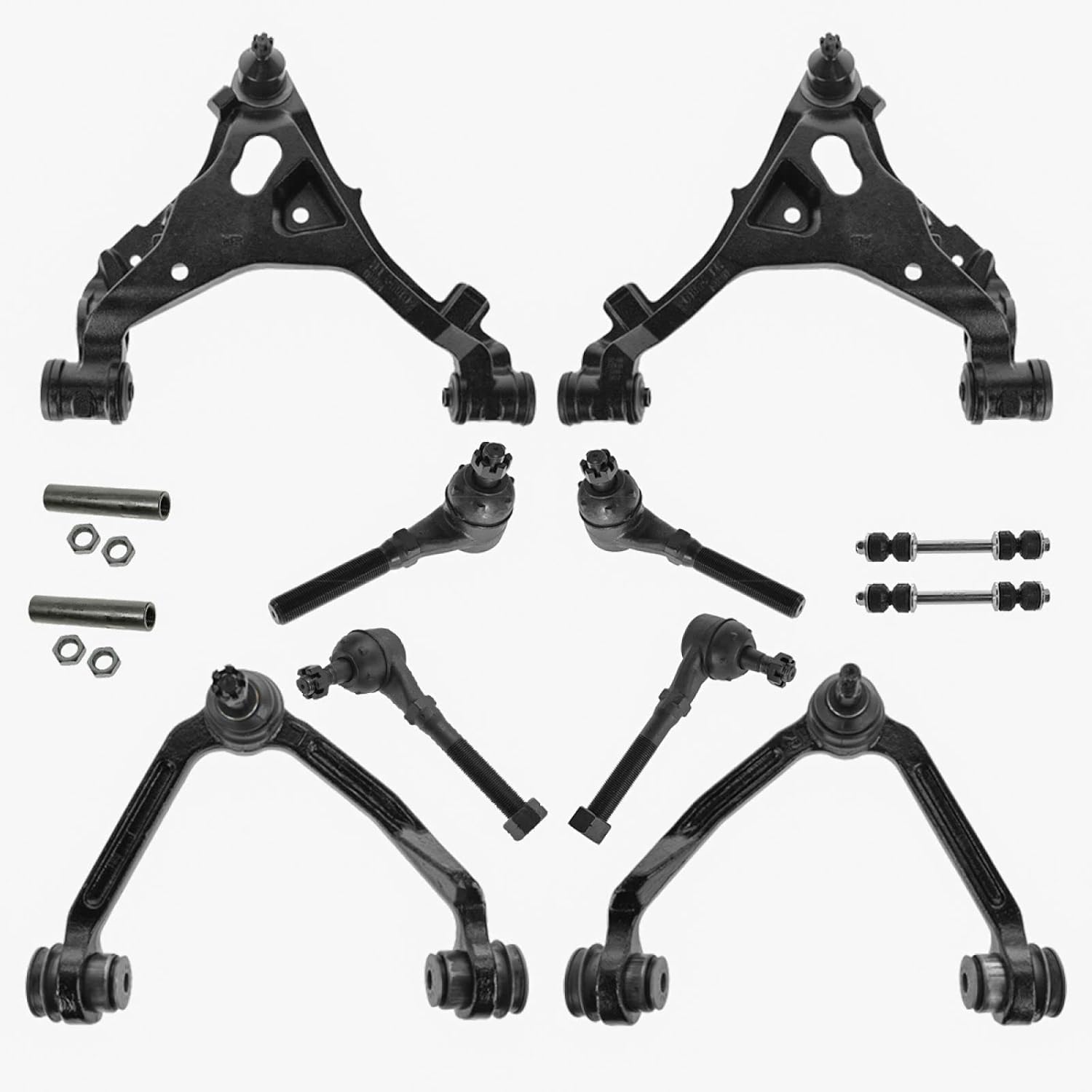 TRQ Front Steering & Suspension Kit for Ford Lincoln Vehicles