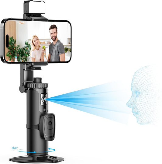 Auto Face Tracking Tripod for Live Video Recording and Vlogs
