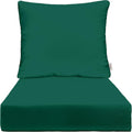 Sunbrella Deep Seating Cushion Set 24 x 23 Seat - Canvas Forest Green