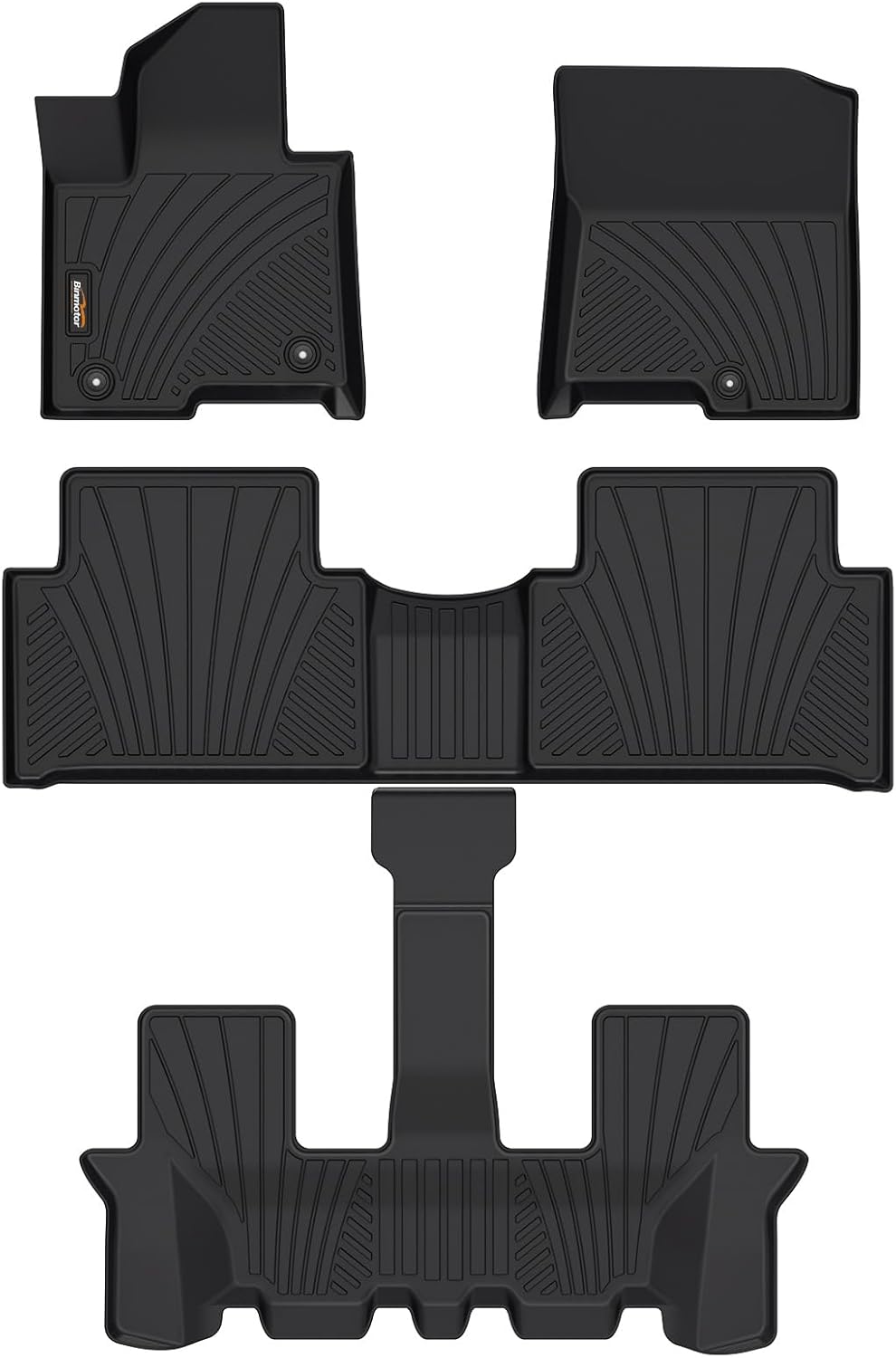 Binmotor All Weather Floor Mats for Kia Sorento 2021-2026