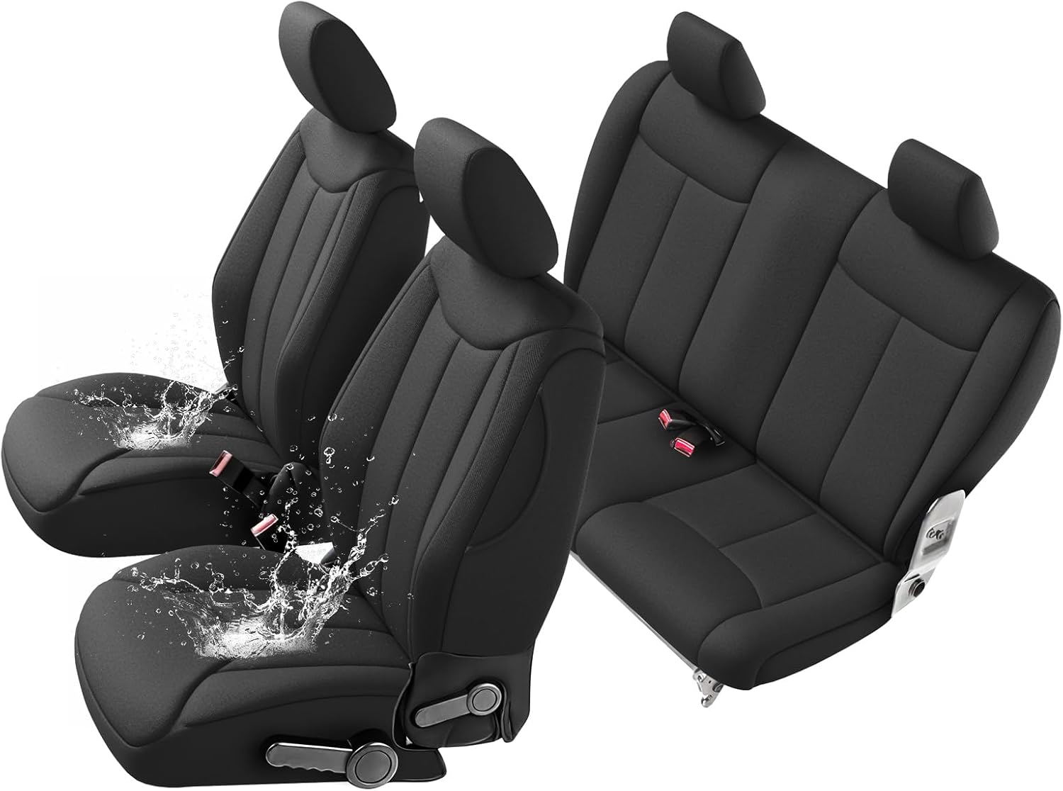 Neoprene Seat Covers for Jeep Wrangler JK 4-Door (2013-2017)