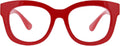 Peepers Center Stage Oversized Blue Light Reading Glasses - Stylish 5